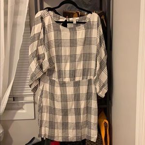 NWT Forever 21 Contemporary Black Gingham Dress